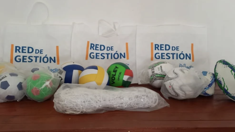 Red de Gestión: Entrega de elementos deportivos Ipet 55